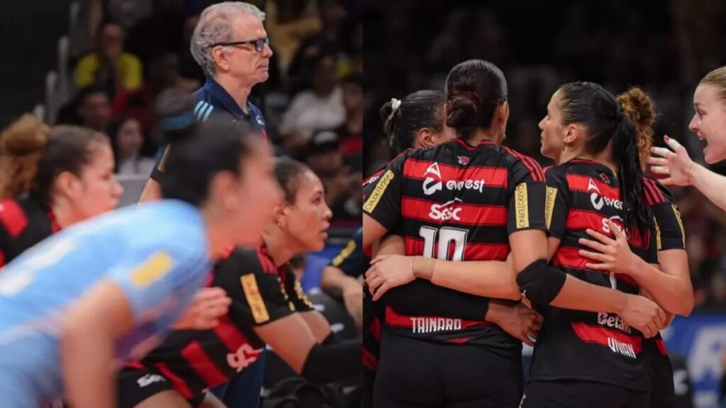 Flamengo conquista vitória espetacular sobre Minas na Superliga