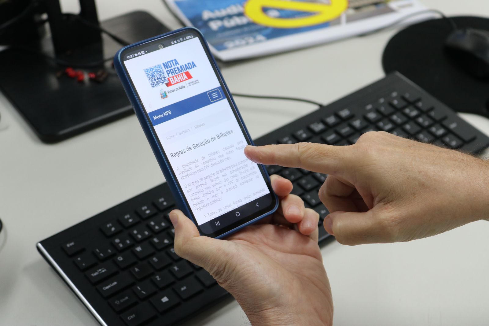 Sefaz-Ba disponibiliza bilhetes para sorteio de novembro da Nota Premiada Bahia