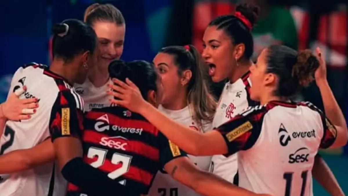 Flamengo vence mais uma fora de casa na Superliga