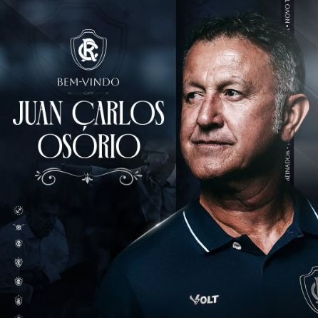 Remo surpreende e anuncia Juan Carlos Osório, ex-São Paulo e Athletico-PR, como novo técnico