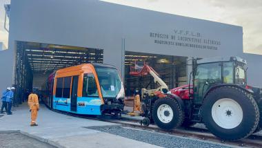 Trens do VLT já estão em preparação para início da operação assistida em 2026 | SECOM