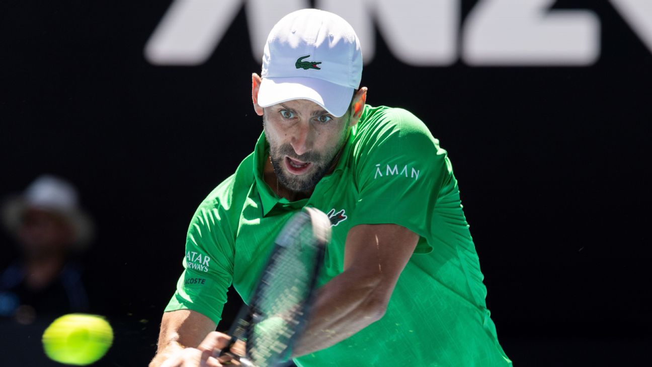 A busca de Djokovic por recorde que nem Federer e Nadal conseguiram no tênis e o que assistir no Disney+