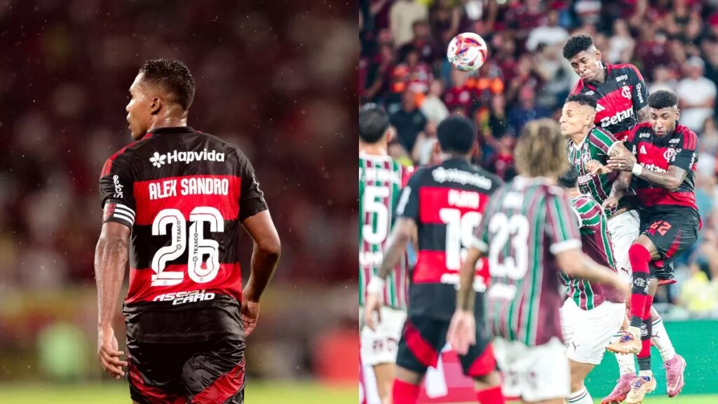 Alex Sandro destaca aprendizado do Flamengo após derrota para o Fluminense
