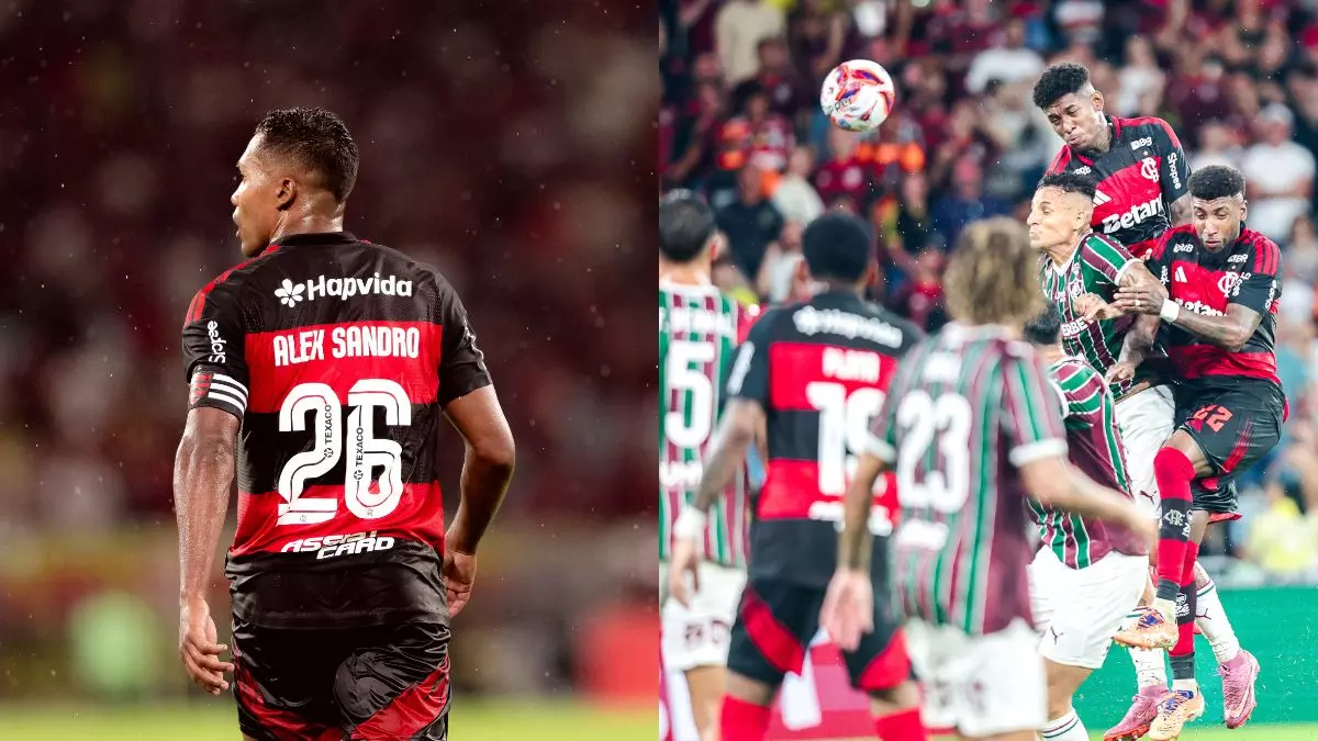 Alex Sandro destaca aprendizado do Flamengo após derrota para o Fluminense