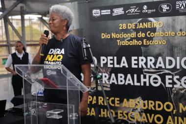 Ato da SJDH e Metrô Bahia marca o Dia Nacional de Combate ao Trabalho Escravo | SECOM