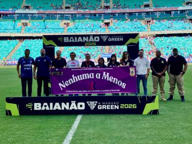 Campanha Feminicídio Zero segue neste sábado (17) na Arena Fonte Nova com Unidade Móvel da SPM