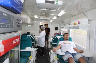 Dia D da campanha de doação da Sudesb e da Hemoba para meio esportivo baiano acontece no Estádio de Pituaçu