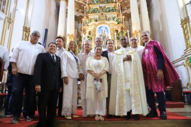 Festa do Senhor do Bonfim homenageia Setur-BA, pelas ações em prol do turismo religioso católico na Bahia