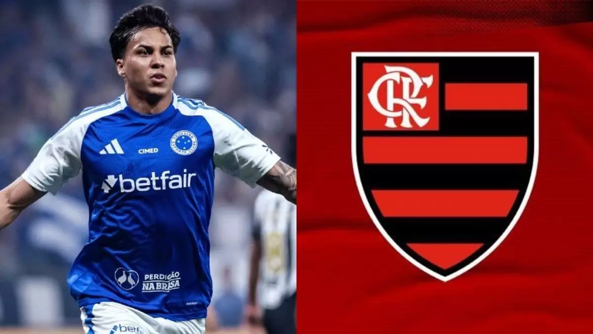 Flamengo envia nova proposta ao Cruzeiro pela contratação de Kaio Jorge