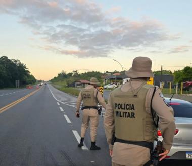 PM registra redução de acidentes nas rodovias estaduais com a Operação Réveillon