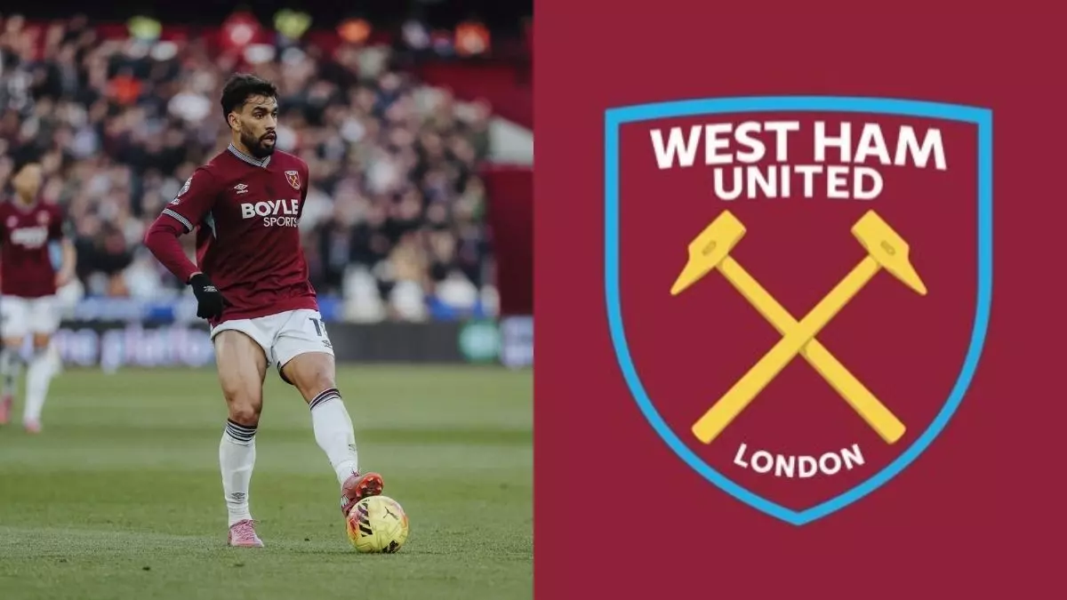 Sem Lucas Paquetá, West Ham define escalação para jogo contra o Sunderland; Flamengo observa situação