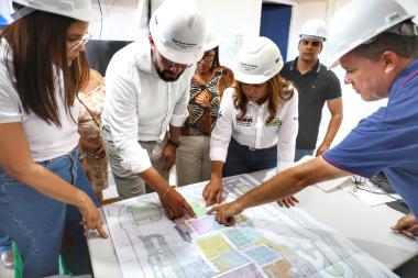 Sesab realiza visita de inspeção às obras do Hospital e Maternidade Regional Costa do Dendê