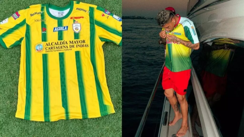 Time da Colômbia posta foto de Carrascal, do Flamengo