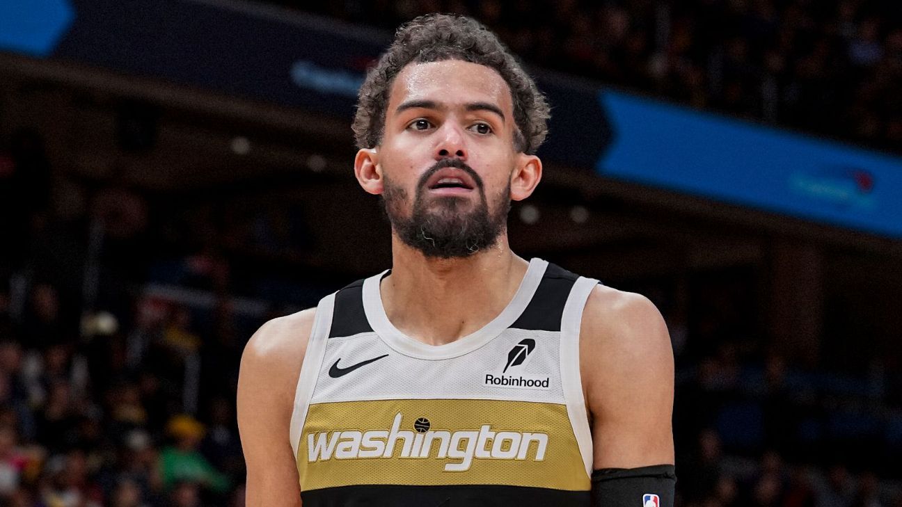 Trae Young é trocado para o Washington Wizards