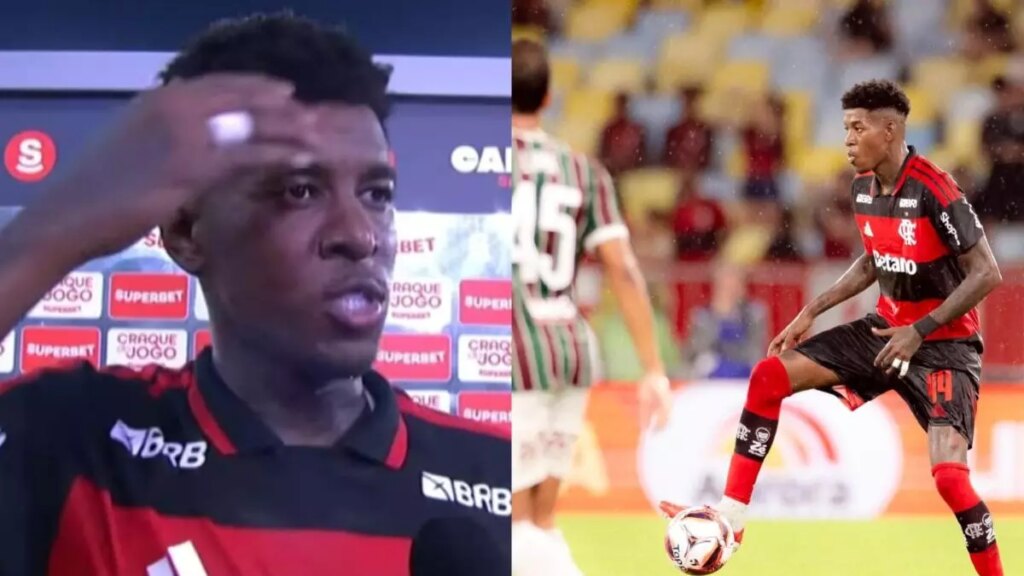 Vitão faz promessa à torcida do Flamengo após derrota
