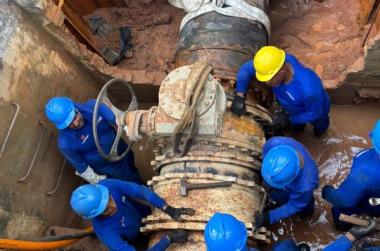 Abastecimento de água é suspenso em alguns bairros de Salvador para reparo de adutora