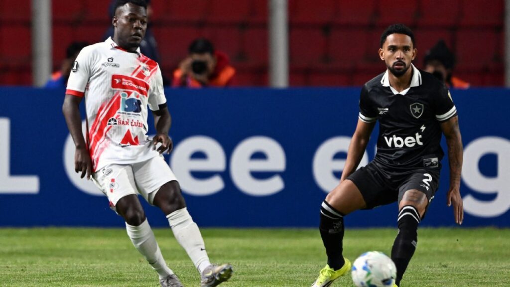 Botafogo sucumbe na altitude e perde para o Nacional Potosí na segunda fase da Libertadores