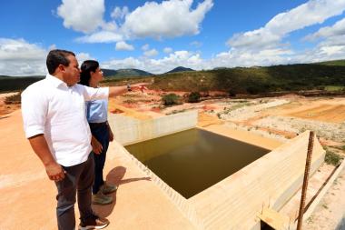 Com obra da Barragem de Baraúnas na reta final, Governo do Estado reforça segurança hídrica na Chapada Diamantina