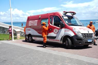 Corpo de Bombeiros reforça prevenção no último dia de Carnaval | SECOM