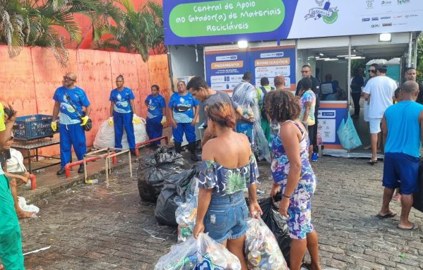 Crédito do Governo do Estado beneficia mais de 2 mil catadores durante o Carnaval