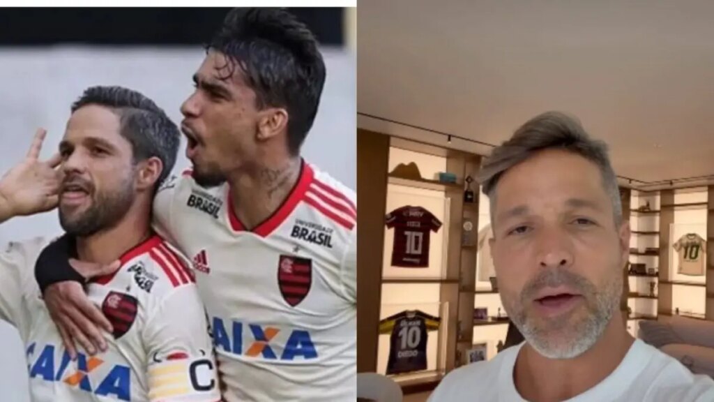 Diego manda recado emocionante a Paquetá, do Flamengo