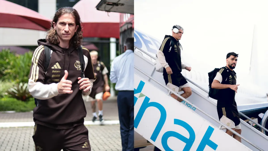 Filipe Luís ganha reforços para jogo do Flamengo x Corinthians, pela Supercopa