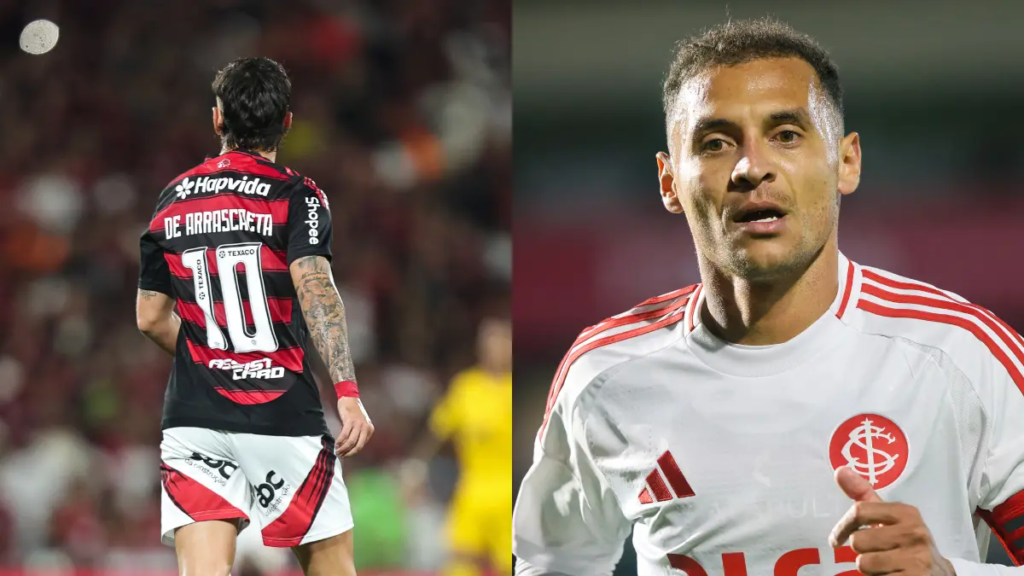 Jogo do Flamengo x Internacional vale feito inédito para o Rubro-Negro