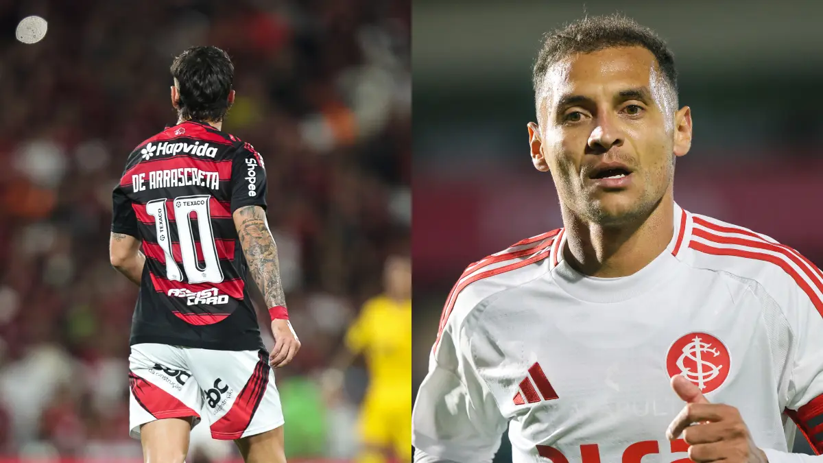 Jogo do Flamengo x Internacional vale feito inédito para o Rubro-Negro