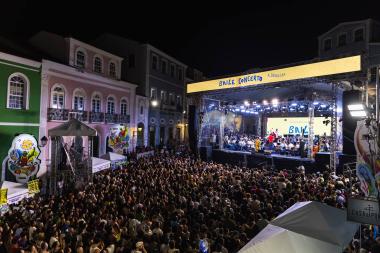 OSBA promove encontro de artistas em concerto de “saideira” do carnaval no Largo do Pelourinho
