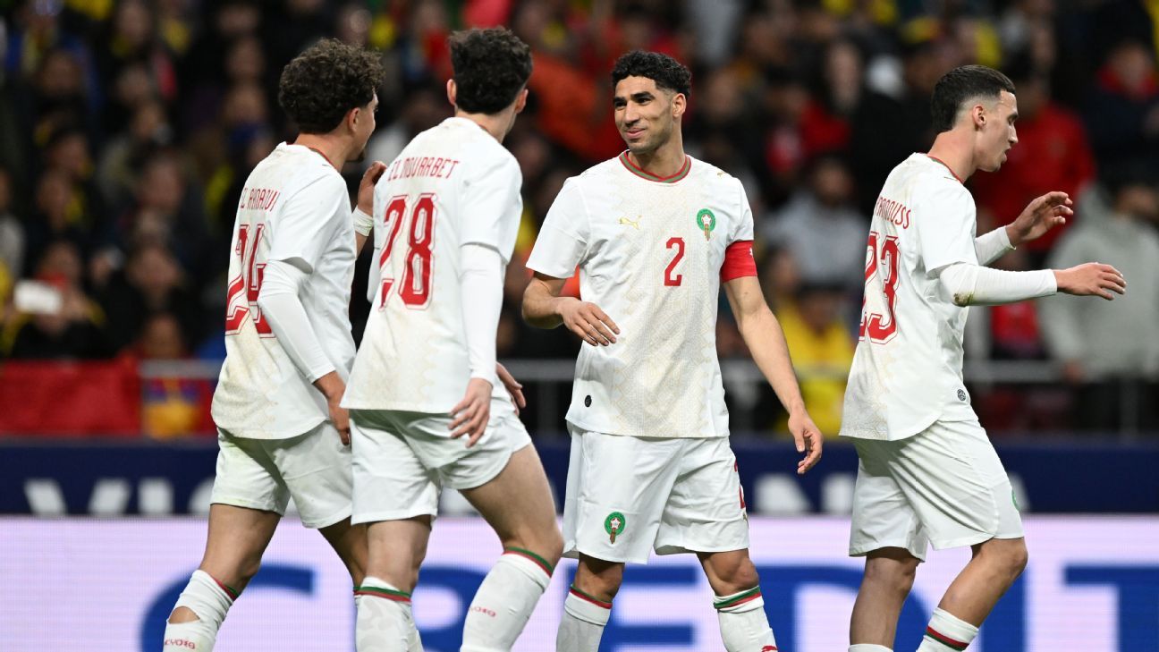Adversário do Brasil na Copa do Mundo, Marrocos só empata contra Equador em amistoso