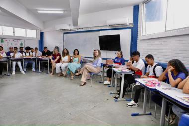 Dia M mobiliza escolas estaduais da Bahia com debates e ações de valorização das mulheres