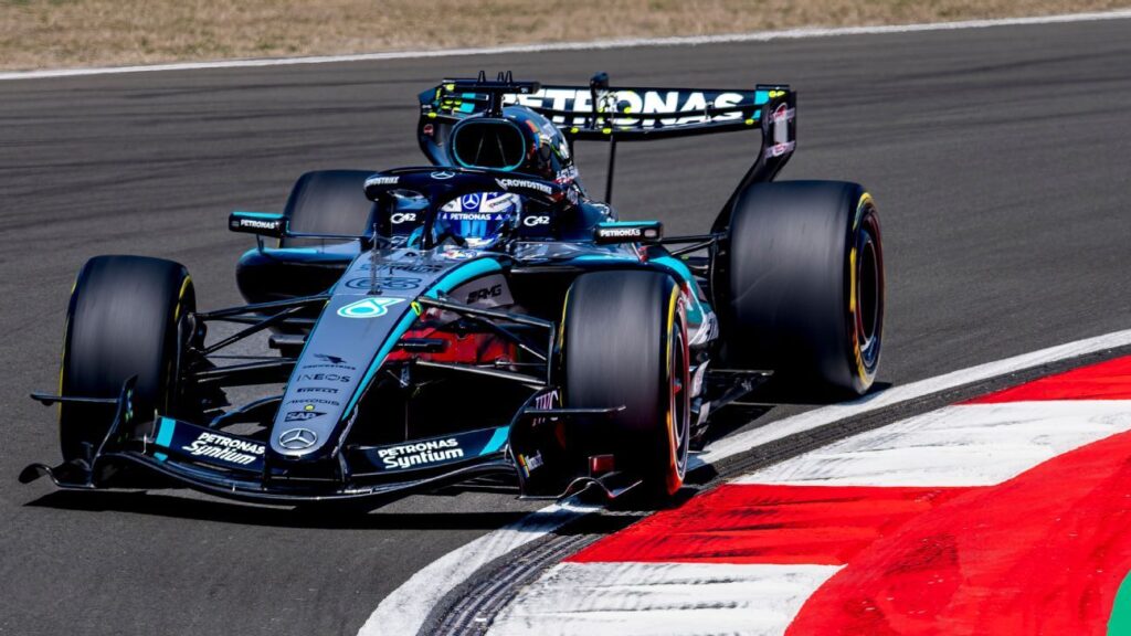 F1: Russell mantém domínio e crava a pole para a corrida sprint na China; Bortoleto é o 14º