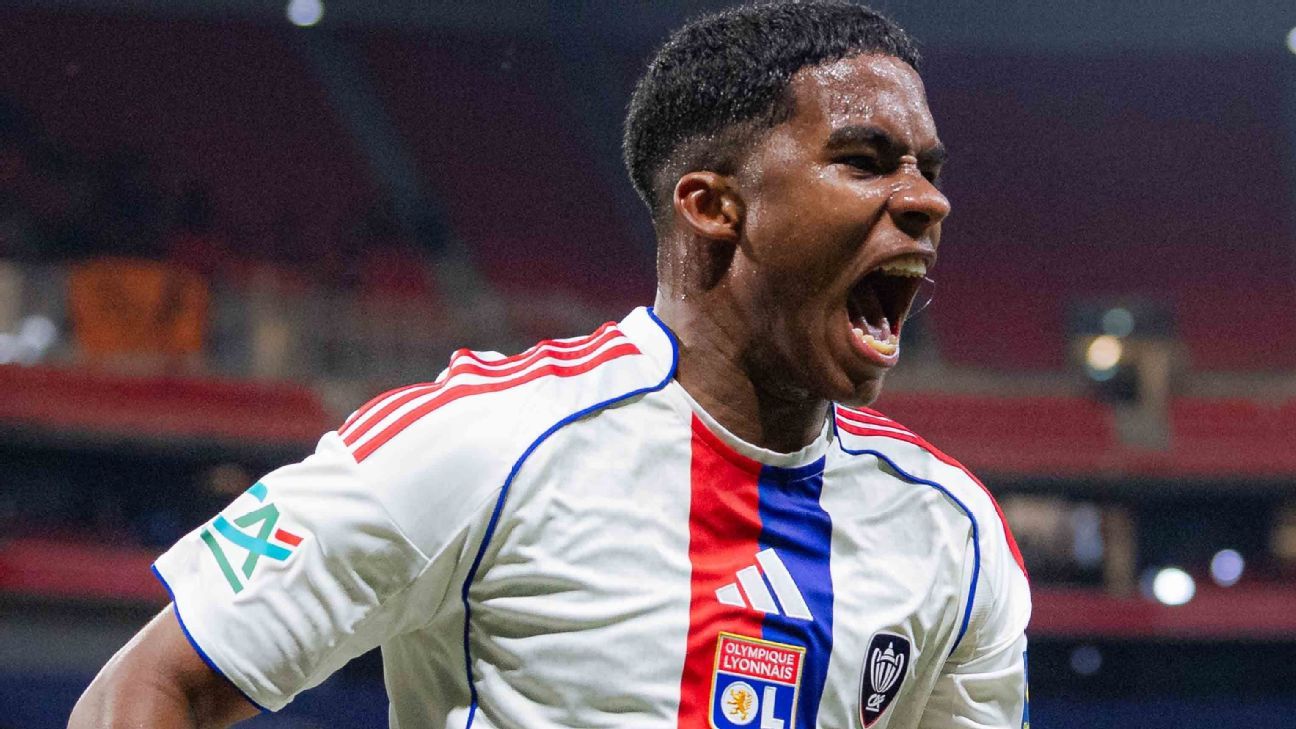 Jornal espanhol se rende a Endrick e vê brasileiro como a 'estrela' do Lyon: 'Imparável'
