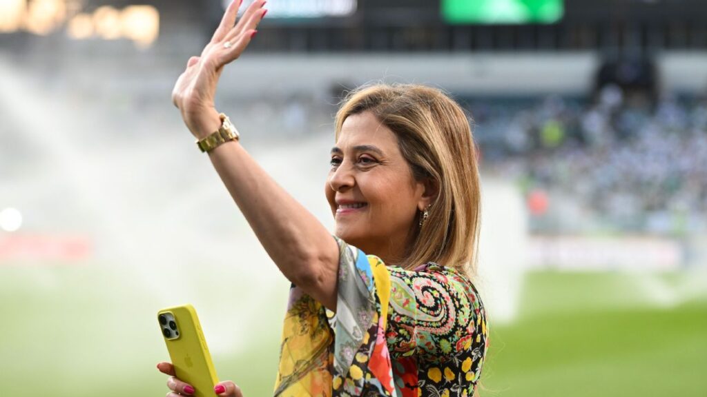 Leila Pereira valoriza vices em 2025 e vê torcida do Palmeiras 'mal acostumada': 'Um ano sem títulos e já reclamam'