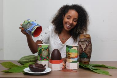 Páscoa impulsiona produção de chocolates da agricultura familiar no sul da Bahia