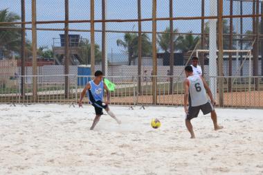 Terceira etapa da Copa Metropolitana de Beach Soccer movimenta orla da Boca do Rio neste final de semana