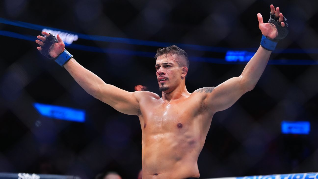 UFC 328: organização define brasileiro para card de maio nos EUA