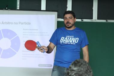 Curso de Arbitragem e Reciclagem de Tênis de Mesa na Bahia acontece neste sábado (18), com inscrições abertas