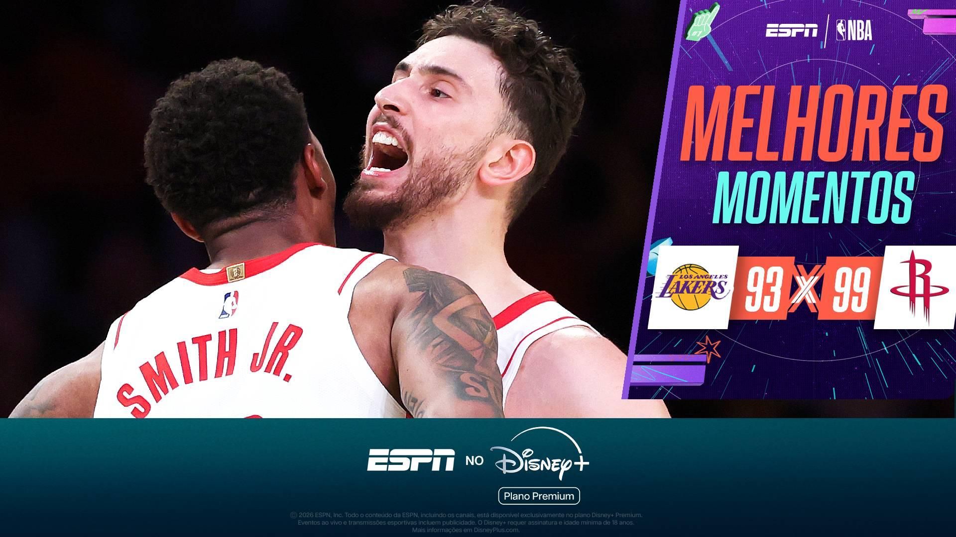 Sengun e Jabari Smith Jr. seguram volta de Austin Reaves, e Rockets seguem vivos contra os Lakers
