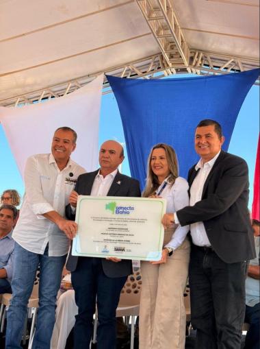 Lapão recebe pacote de investimentos do Estado em infraestrutura, abastecimento de água e desenvolvimento rural | SECOM