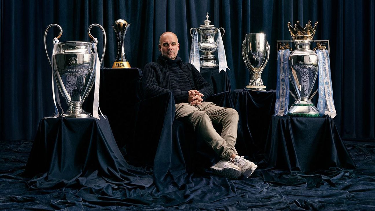 Pep Guardiola anuncia saída do Manchester City após uma década e 20 títulos pelo clube: 'Chegou a minha hora'
