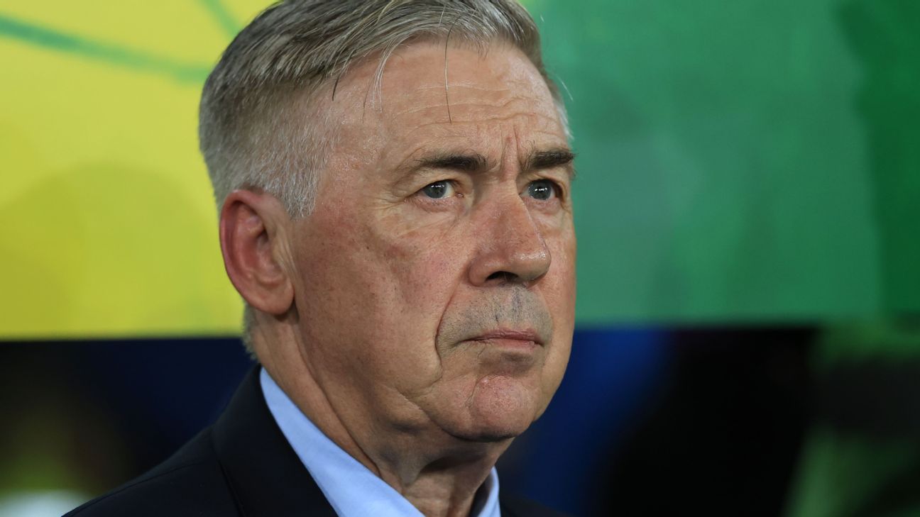 Ancelotti avalia situação de Wesley após lesão e analisa opções para Seleção: 'Temos jogadores que podem substituir'