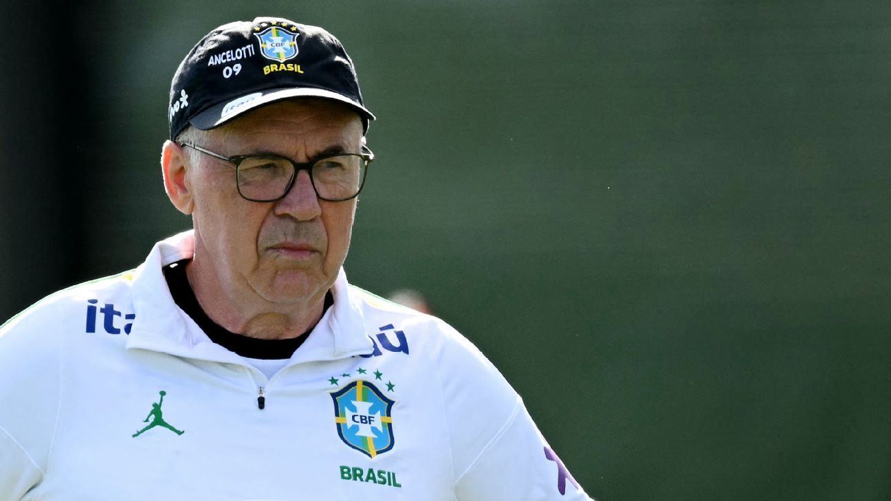 Ancelotti diz que tem escalação definida para Brasil x Haiti, mas esconde time: 'Não tenho problema em falar, mas...'