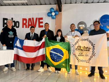 Estudantes de colégio estadual em Catu conquistam primeiro lugar em torneio de empreendedorismo no Equador | SECOM