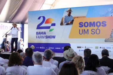 Governador participa da abertura oficial do 20° Bahia Farm Show em Luís Eduardo Magalhães
