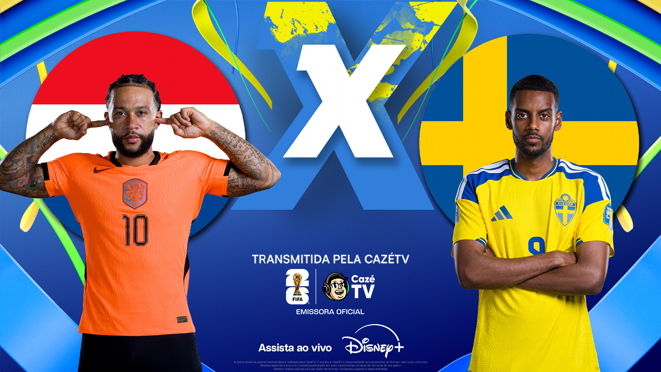 Holanda x Suécia AO VIVO: siga em tempo real o jogo da Copa do Mundo