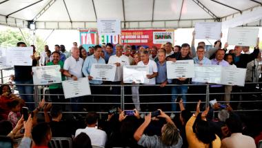 Senhor do Bonfim recebe pacote de investimentos em infraestrutura, saneamento e agricultura familiar