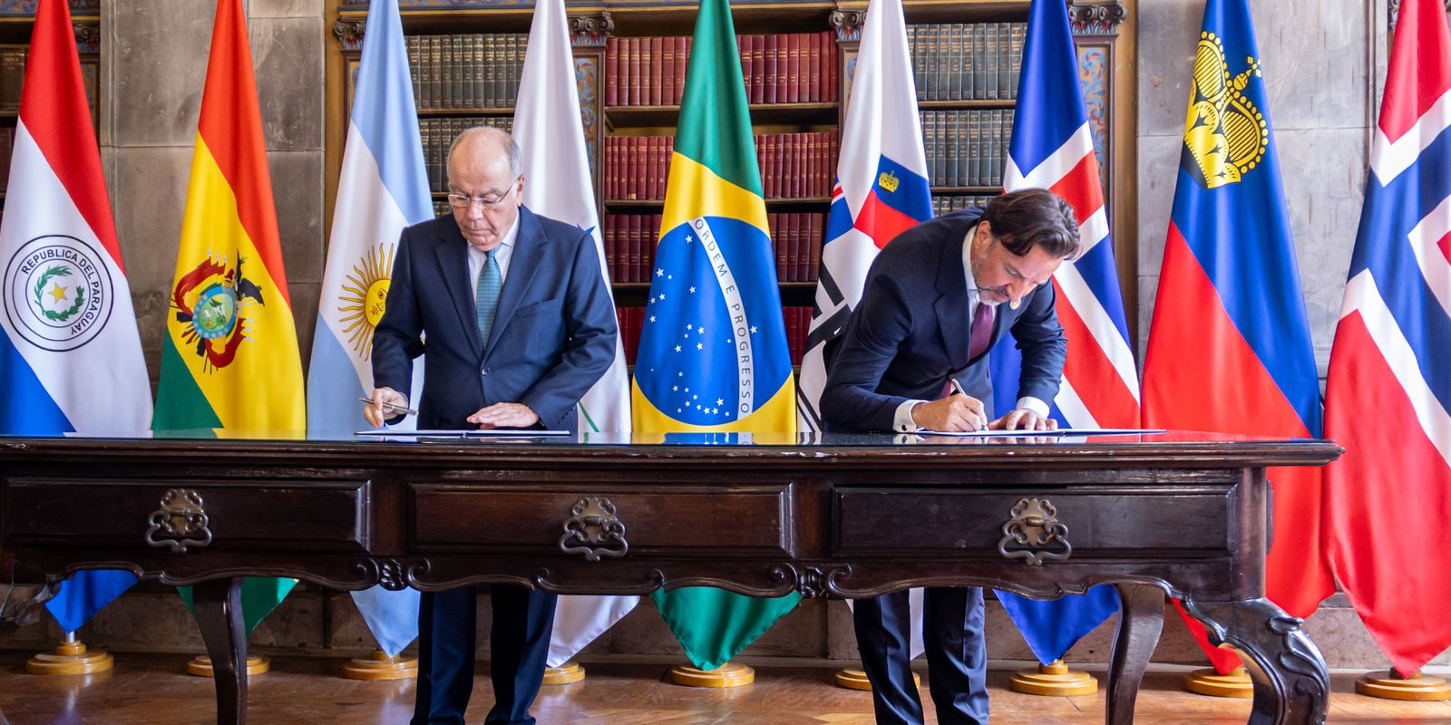 Brasil ratifica acordos do Mercosul com EFTA e Singapura