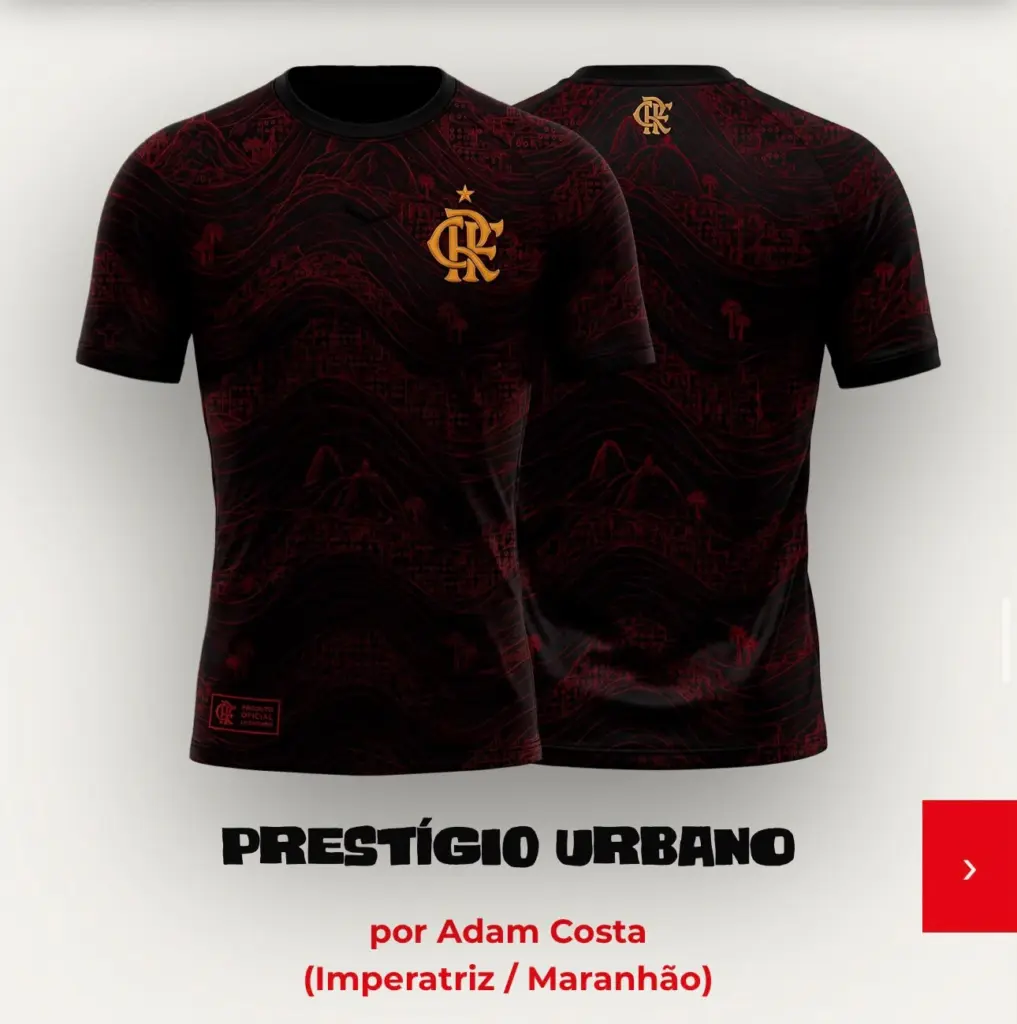 Flamengo abre votação para escolher ‘Manto da Nação’ de 2026; veja 10 finalistas