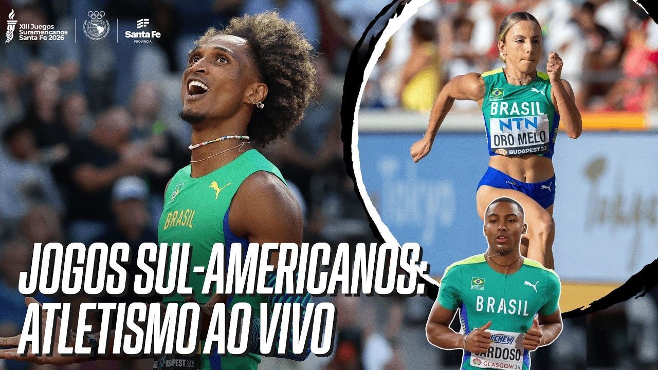 Jogos Sul-Americanos AO VIVO! Assista ao atletismo de graça no Youtube
